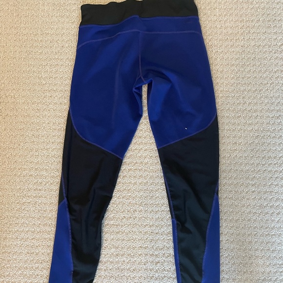 Adidas blue and black leggings - Picture 2 of 2
